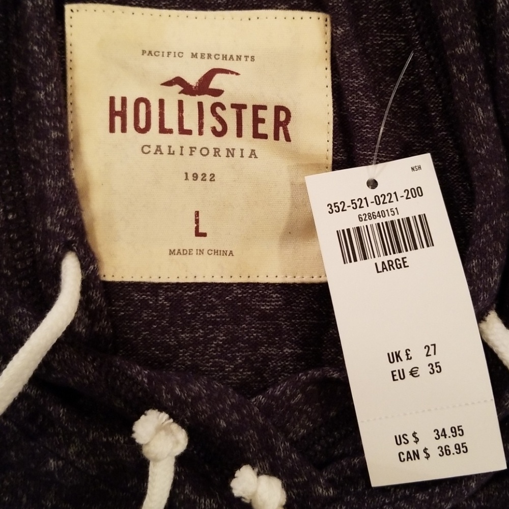 Hollister Junior cropped hoodie - Picture 2 of 3